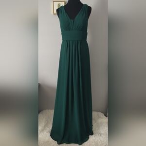 Ever Pretty  Maxi dress Prom Bridesmaid Party V Neck Empire Waist Chiffon Sz 10